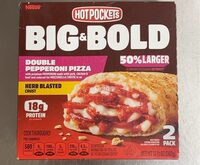 Hot Pocket Big and Bold Double Pepperoni Pizza
