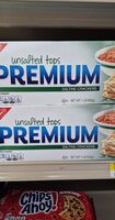 Premium Unsalted Tops Saltine Crackers