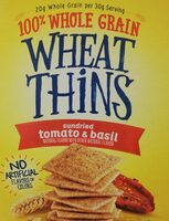 Sundried Tomato & Basil Wheat Thins