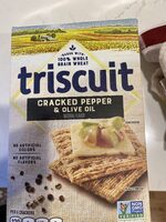 Crackers, cracked pepper & olive oil