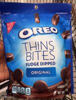 Oreo Thins Bites Fudge Dipped Original
