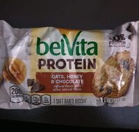 BELVITA PROTEIN BISCUITS Oats Honey & Chocolate 1X1.76 OZ