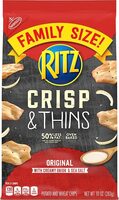 Crisp and thins original with creamy onion and sea salt