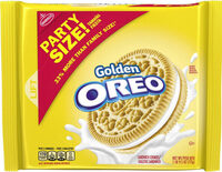 Golden sandwich cookies