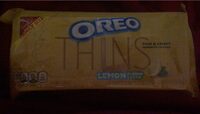 Oreo Thins Lemon