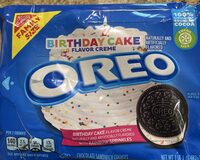 Birthday Cake Flavor Creme Oreo Chocolate Sandwich Cookies