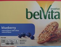 Belvita blueberry breakfast bars