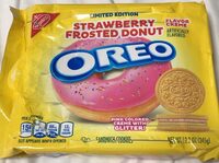 Oreo Strawberry Frosted Donut