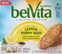 Lemon Poppyseed Breakfast Biscuits