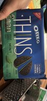 Chocolate Sandwich Cookies Mint Flavor Creme