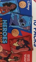 Heroes and villains graham snacks