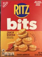 Spicy queso bites