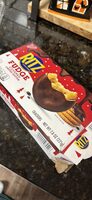 Fudge Covered Ritz Crackers