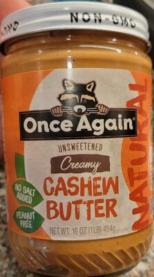 Creamy Cashew Butter