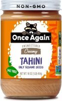 Tahini - Unsweetened & Salt free