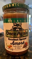 Organic Hazelnut Spread With Cocoa & Milk