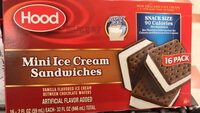 Minibice cream sandwiches