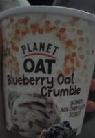 Blueberry oat crumble