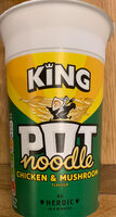 Chicken and mushroom flavour