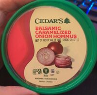 Balsamic Caramelized Onion Hommus