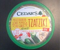 Mediterranean Hot Pepper and Garlic Tzatziki