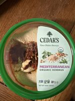 Organic Mediterranean Hommus with Toppings