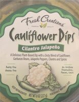 Cauliflower Dips: Cilantro Jalapeno