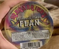 Authentic baked flan