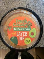 Fajita Chicken Four Layer Dip