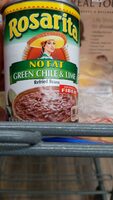 No Fat Green Chile & Lime Refried Beans