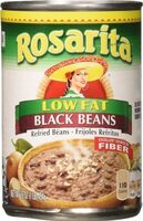 Low Fat Black Beans Refried Beans