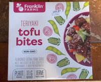 Teriyaki flavored extra firm tofu bites