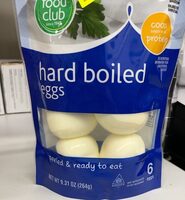 Hard boiled eggs