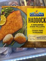 Haddock 4 Breaded Fish Fillets Crunchy Panko Breadcrumbs Wild-caught