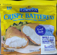 Crispy Battered 100% Whole Fillets (Not Minced)