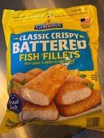 Gortons Classic Crispy Battered Fish Fillets