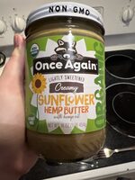 Organic Sunflower Hemp Butter
