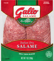 Italian Dry Salame Deli Thin Sliced