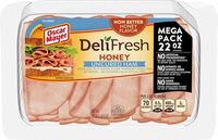 Deli fresh honey uncured ham lunch meat
