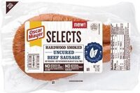 Beef sausage