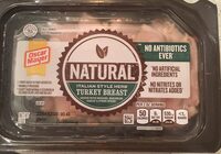 Natural italian style herb turkey breast coated with oregano, marjoram, garlic & other spices, italian style herb