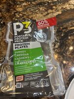 Protein Plates Turkey Cheddar Cashews Dark Chocolate Cranberries
