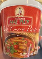 Mae ploy Red curry paste 400g