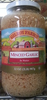 Minced Garlic in wanter