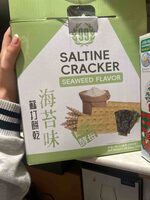Saltine Cracker Seaweed Flavor