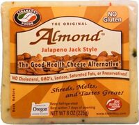 Jalapeno Jack Style The Good Health Cheese Alternative