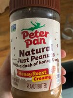 Honey roast creamy peanut butter