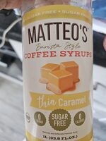 Matteos coffee syrup