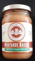 Moutarde Basque Espelette Pepper Mustard