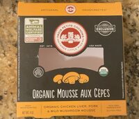 Organic Mousse Aux Cepes
